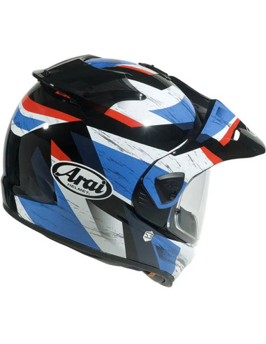Casco Arai Tour-X5 Anodize Blue Red