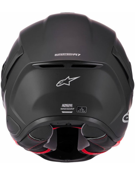 Casco Alpinestars Supertech S-R7 Solid Matt Black
