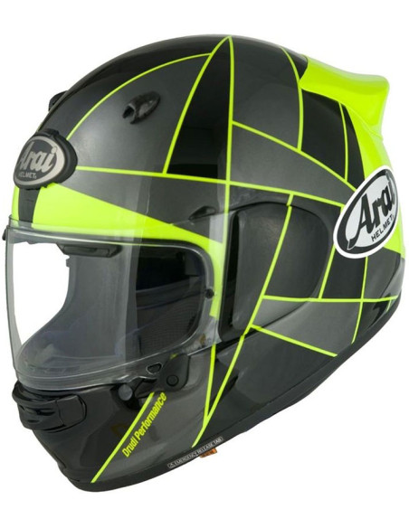 Casco Arai Quantic Peak Yellow