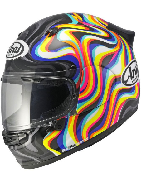 Casco Arai Quantic Swirl White