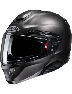CASCO HJC RPHA 91 SOLID SEMI FLAT TITANIUM