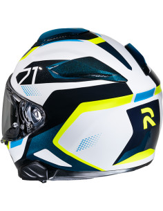 CASCO HJC RPHA 71 HAPEL BLUE / YELLOW MC3H 2