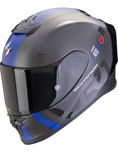 CASCO SCORPION EXO-R1 EVO CARBON AIR MG BLUE