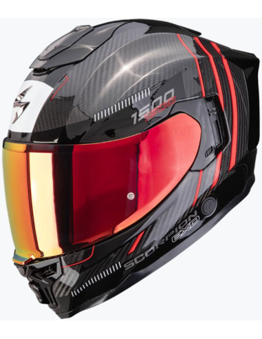 Casco Scorpion EXO-1500 Evo Carb  Zity Red