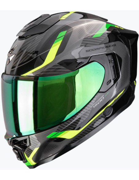Casco Scorpion EXO-1500 Air Evo Sleek Black Green