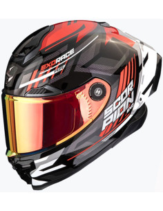 Casco Scorpion EXO-Race Air Kobra Black Red