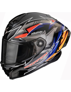 Casco Scorpion EXO-Race Air Move On Blue Orange
