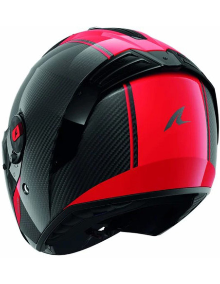 CASCO SHARK RS JET CARBON SKIN RED DRD