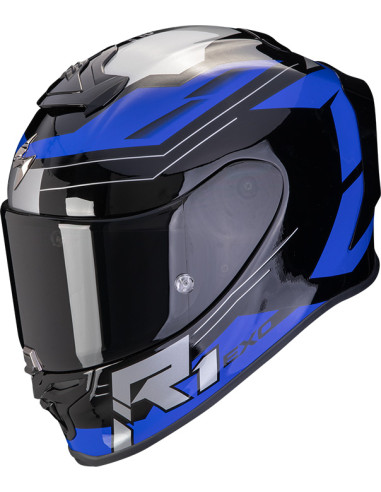 CASCO SCORPION EXO-R1 EVO AIR BLAZE BLACK BLUE