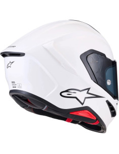 Casco Alpinestars Supertech S-R7 Solid White 2