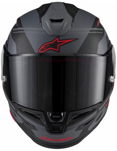 Casco Alpinestars Supertech S-R7 A-Core Grey Red