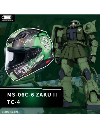 Casco Shoei NXR 2 MS-06C-6 Zaku 2 TC4