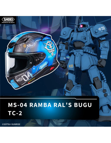 Casco Shoei NXR 2 MS-04 Ramba Rals Bugu TC-2