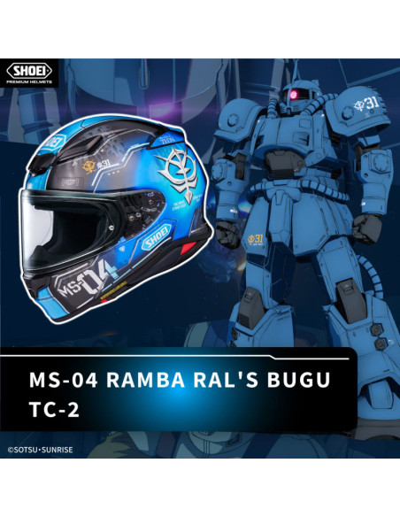 Casco Shoei NXR 2 MS-04 Ramba Rals Bugu TC-2
