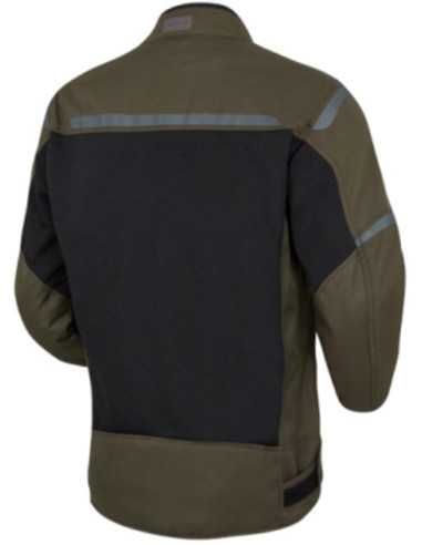CHAQUETA MOORE AIR MR CENIZA / BLACK