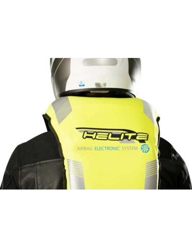 CHALECO AIRBAG HELITE E-TURTLE FLUOR HI-V
