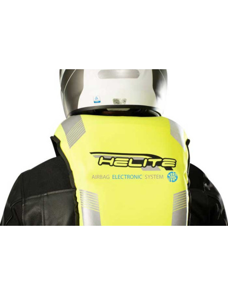 CHALECO AIRBAG HELITE E-TURTLE FLUOR HI-V