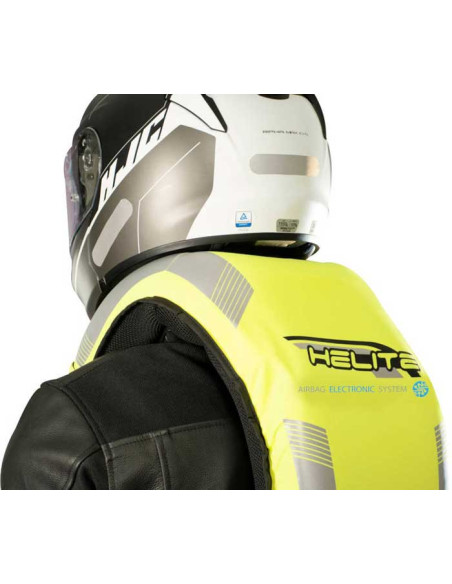 CHALECO AIRBAG HELITE E-TURTLE FLUOR HI-V