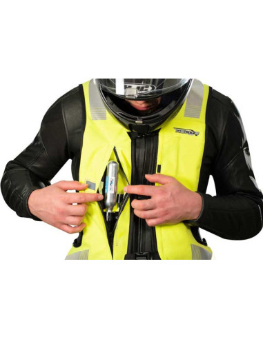 CHALECO AIRBAG HELITE E-TURTLE FLUOR HI-V