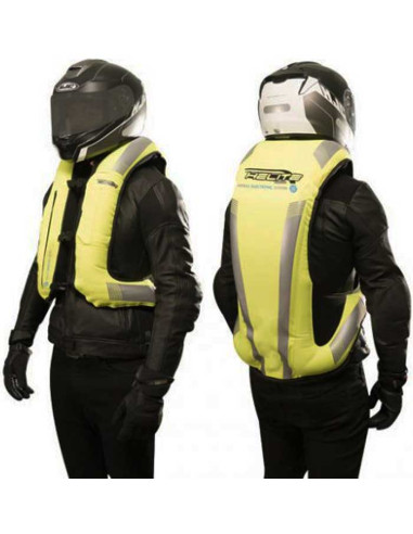 CHALECO AIRBAG HELITE E-TURTLE FLUOR HI-V