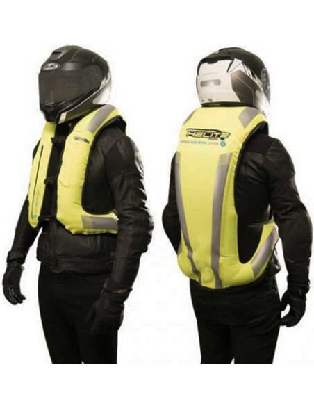 CHALECO AIRBAG HELITE E-TURTLE FLUOR HI-V