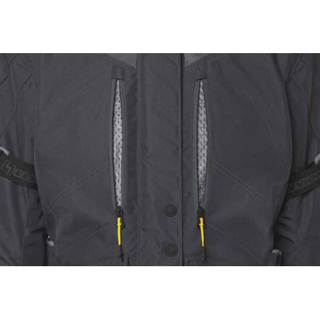 CHAQUETA LEVIOR GAMAN WP WOMAN NEGRA/GRIS