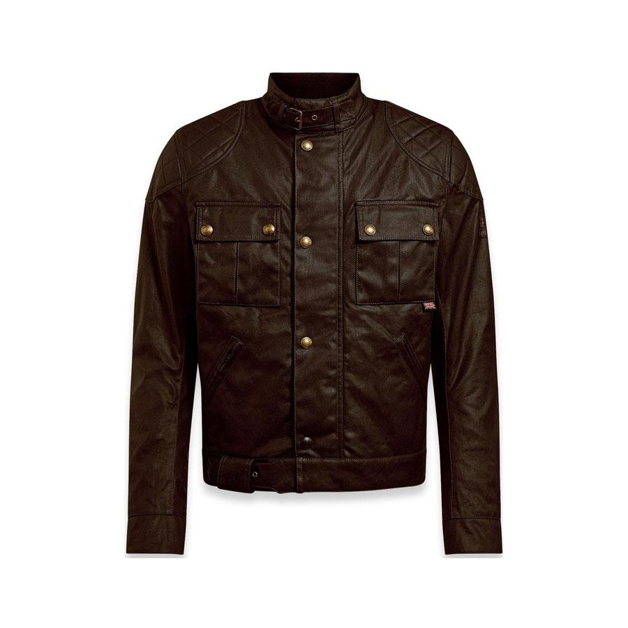 CHAQUETA BELSTAFF BROOKLANDS 2.0 BROWN