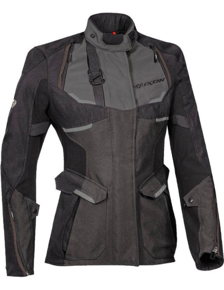 CHAQUETA IXON EDDAS LADY BLACK / ANTHRACITE