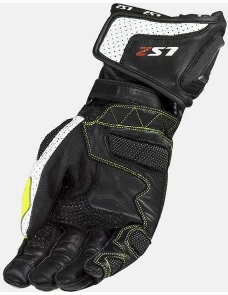 GUANTE LS2 SWIFT RACING BLACK / YELLOW