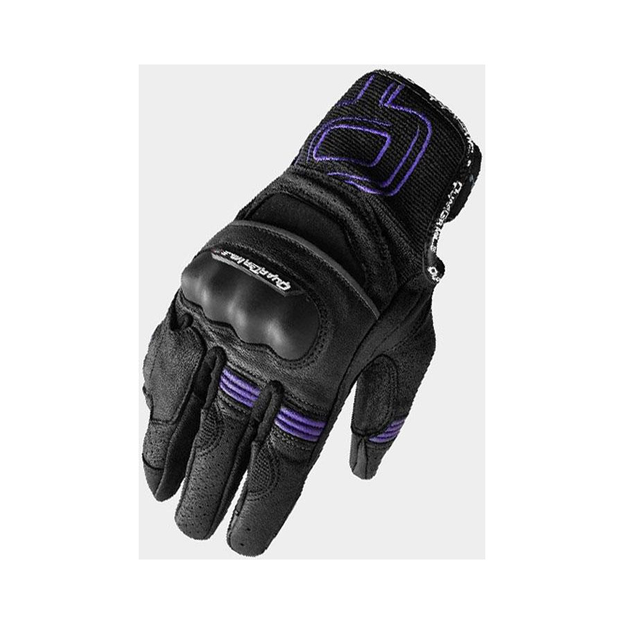 GUANTES QUARTERMILE PACAFIC II BLACK PURPLE LADY GUANTES QUARTERMILE PACAFIC II BLACK PURPLE LADY