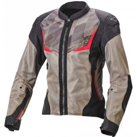 CHAQUETA MACNA ORCANO LADY BROWN / BLACK / RED