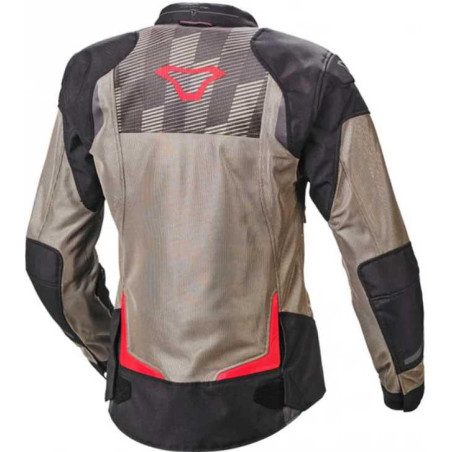 CHAQUETA MACNA ORCANO LADY BROWN / BLACK / RED
