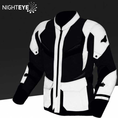 CHAQUETA MACNA AEROCON NIGHT EYE  BLACK / RED