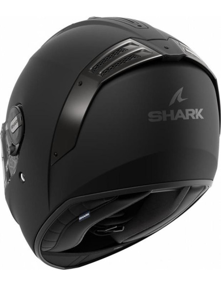 CASCO SHARK SPARTAN RS BLANK MATT BLACK KMA
