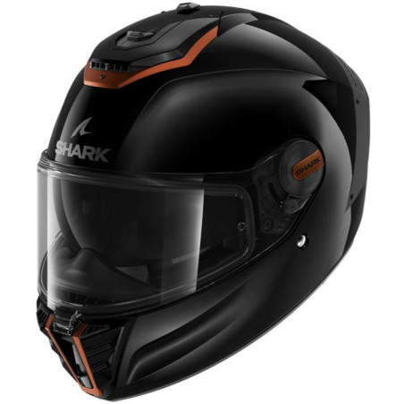 CASCO SHARK SPARTAN RS BLANK SP BLACK / CUPPER KCK