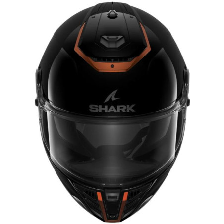 CASCO SHARK SPARTAN RS BLANK SP BLACK / CUPPER KCK