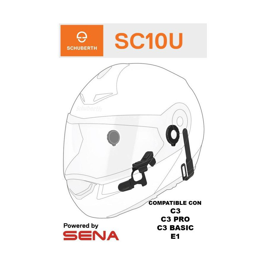 BLUETOOTH SCHUBERTH SC10U C3 PRO/ C3 BASIC/ E1 BLUETOOTH SCHUBERTH SC10U C3 PRO/ C3 BASIC/ E1