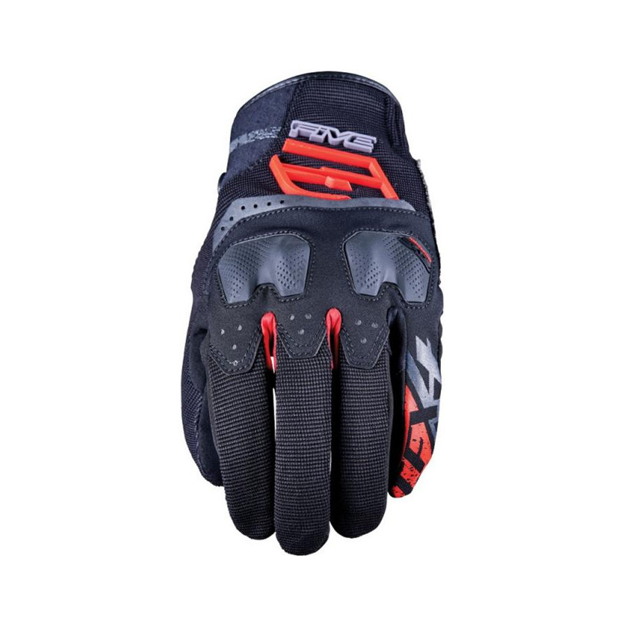 GUANTES FIVE TFX4 BLACK RED