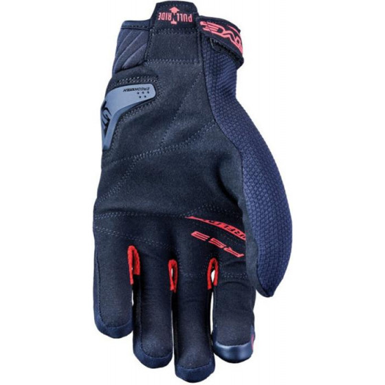 GUANTES FIVE RS3 EVO AIRFLOW BLACK RED