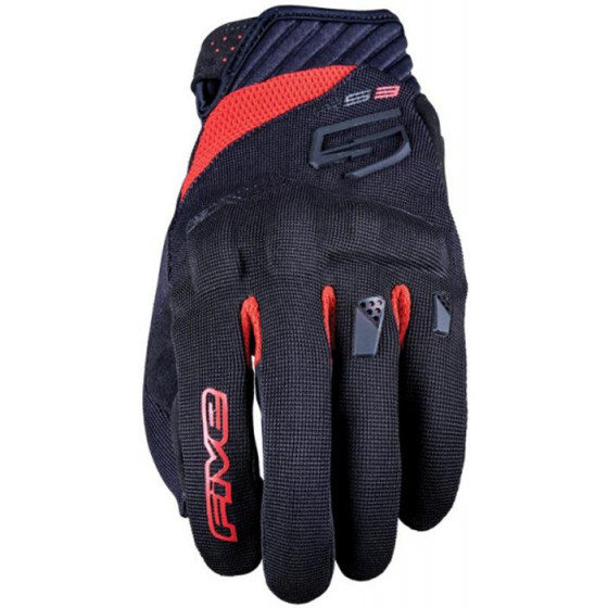 GUANTES FIVE RS3 EVO BLACK RED