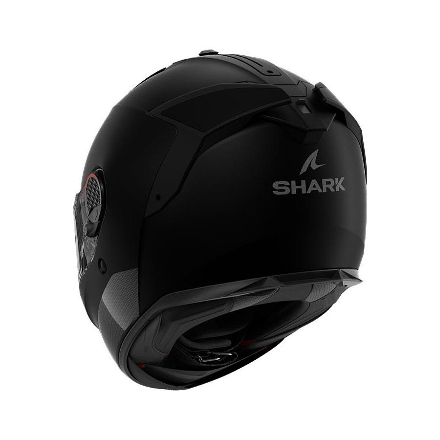 CASCO SHARK SPARTAN GT PRO BLANK BLACK MAT KMA