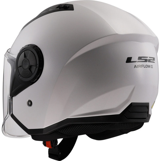 CASCO LS2 OF616 AIRFLOW II SOLID GLOSS WHITE 06
