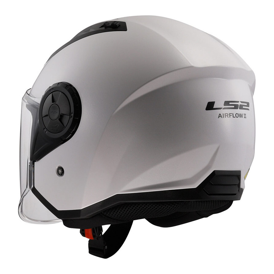 CASCO LS2 OF616 AIRFLOW II SOLID GLOSS WHITE 06