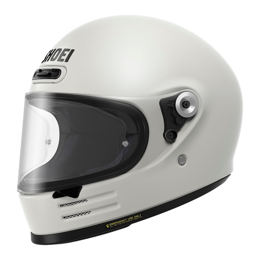 CASCO SHOEI GLAMSTER 06 SOLID OFF WHITE