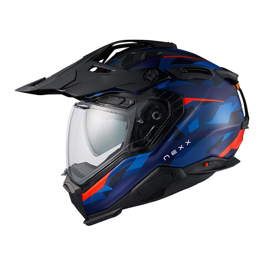 CASCO NEXX X WED 3 TRAILMANIA BLUE RED MAT