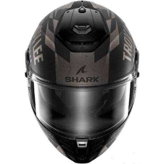 CASCO SHARK SPARTAN RS RACESHOP MATT BLACK KAS