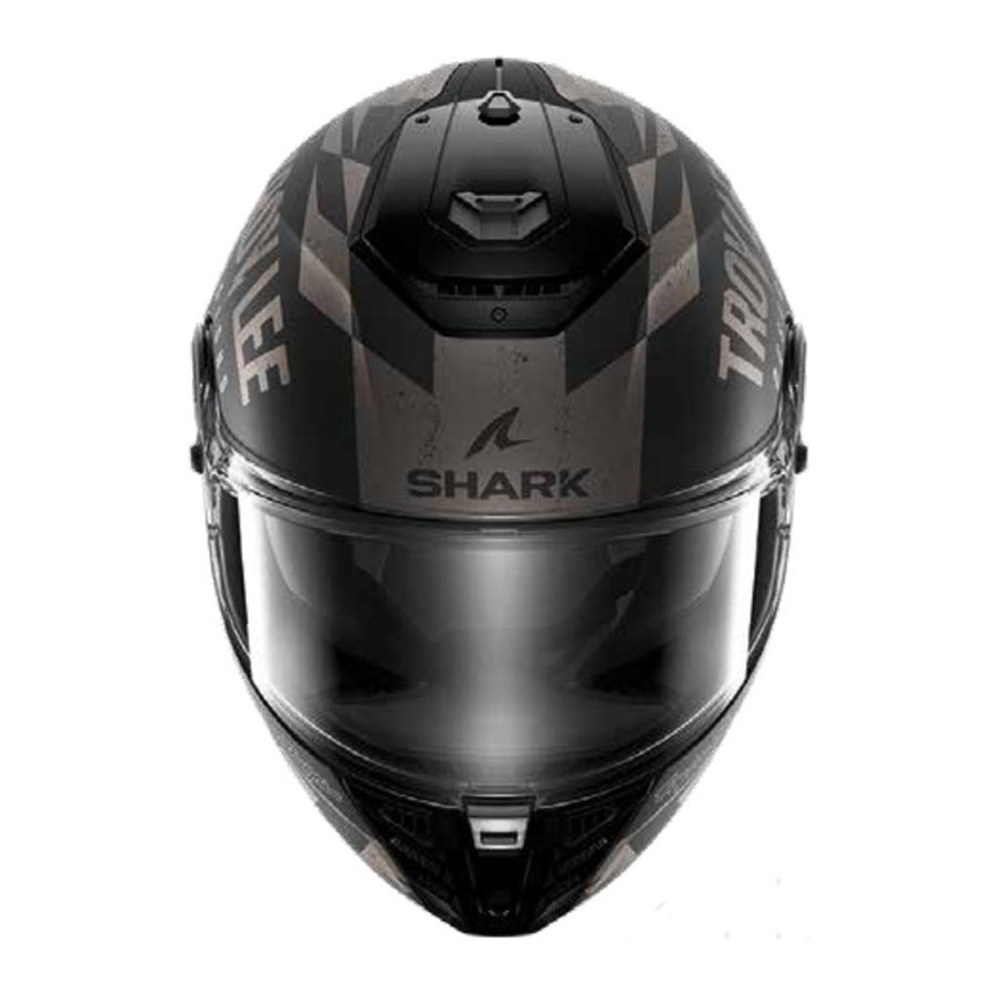 CASCO SHARK SPARTAN RS RACESHOP MATT BLACK KAS