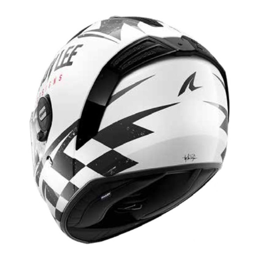 CASCO SHARK SPARTAN RS RACESHOP WHITE WRK