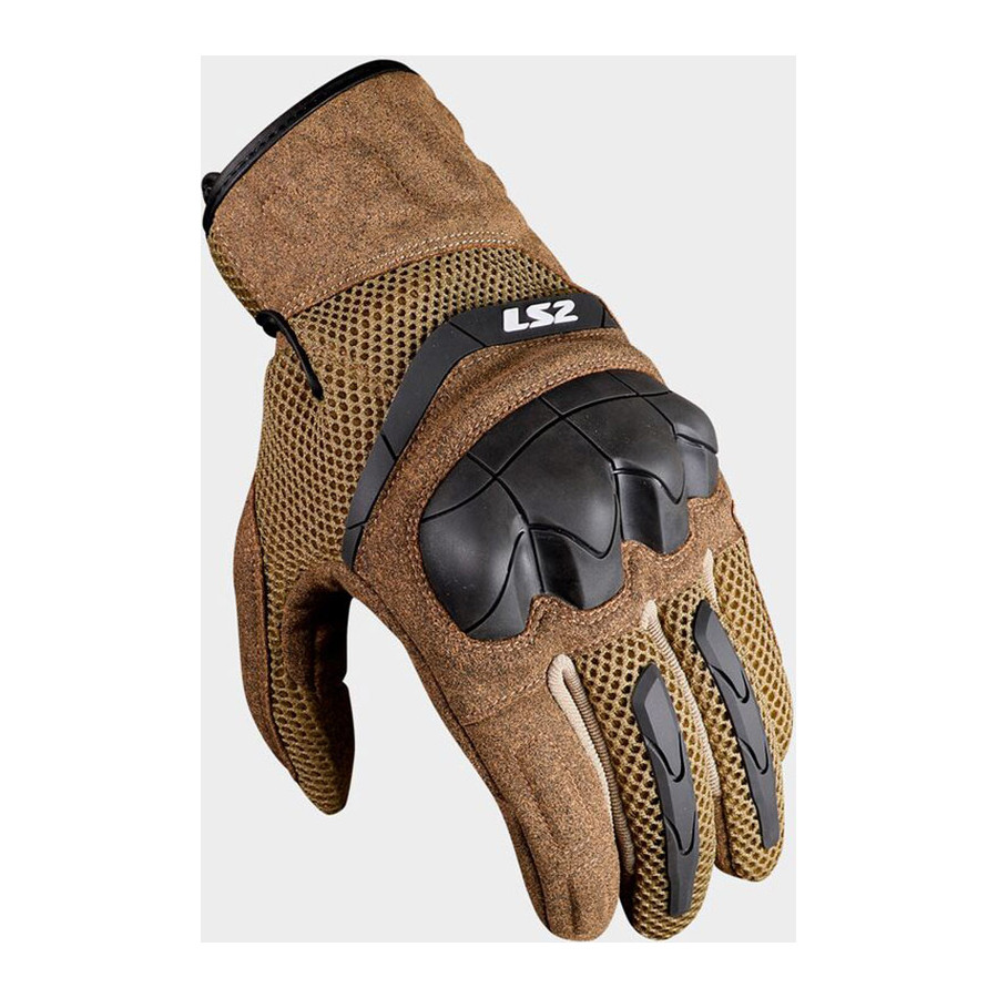 GUANTE LS2 KUBRA MAN BROWN