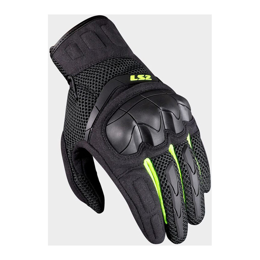 GUANTE LS2 KUBRA MAN BLACK YELLOW